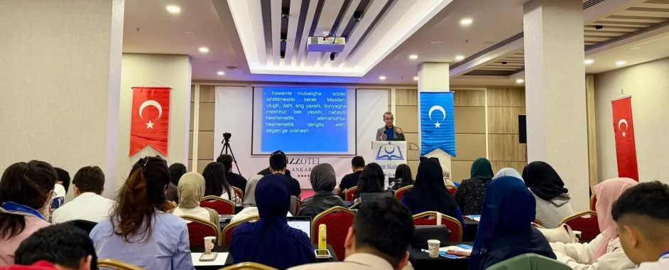 Leadership Training Program for Uyghur Youth held in Ankara Leadership Training Program for Uyghur Youth held in Ankara